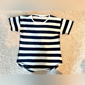 Madewell Whisper Cotton Crewneck Tee in Allendale Stripe